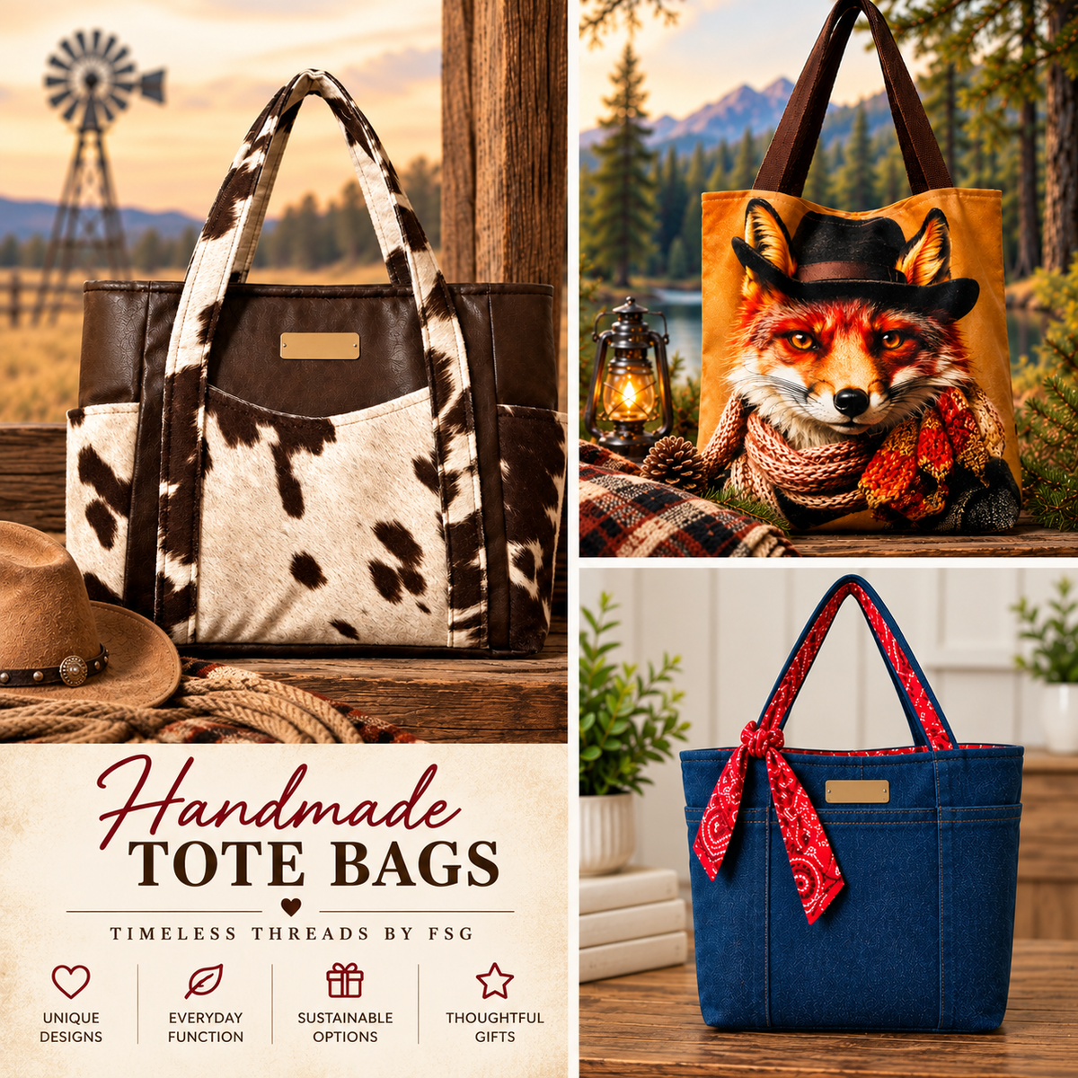 Handmade Tote Bags – Everyday Style, Thoughtfully Crafted