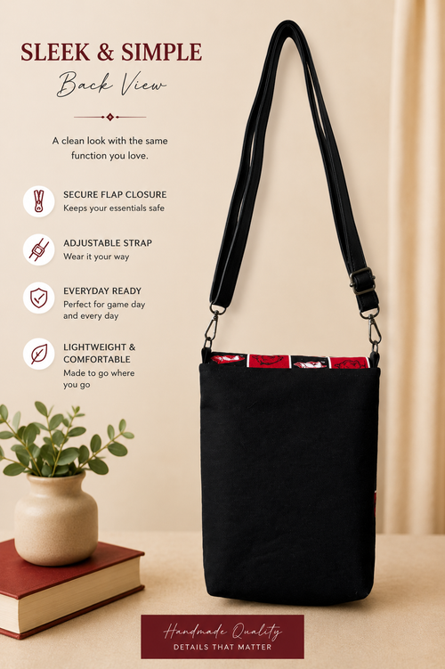 Arkansas Razorbacks Crossbody Bag – Handmade Game Day Purse