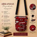 Arkansas Razorbacks Crossbody Bag – Handmade Game Day Purse
