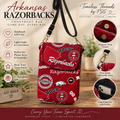 Arkansas Razorbacks Crossbody Bag – Handmade Game Day Purse