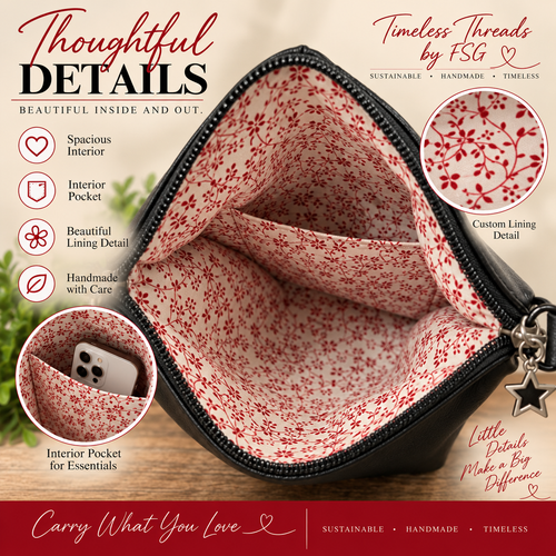 Arkansas Razorbacks Crossbody Bag – Handmade Team Spirit Purse