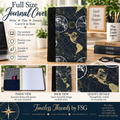 World Map Full Size Journal Cover – Handmade & Reusable